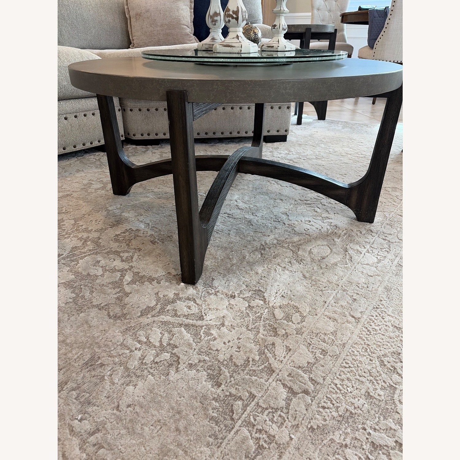 Raymour & Flanigan Gerald Round Coffee Table - image-3