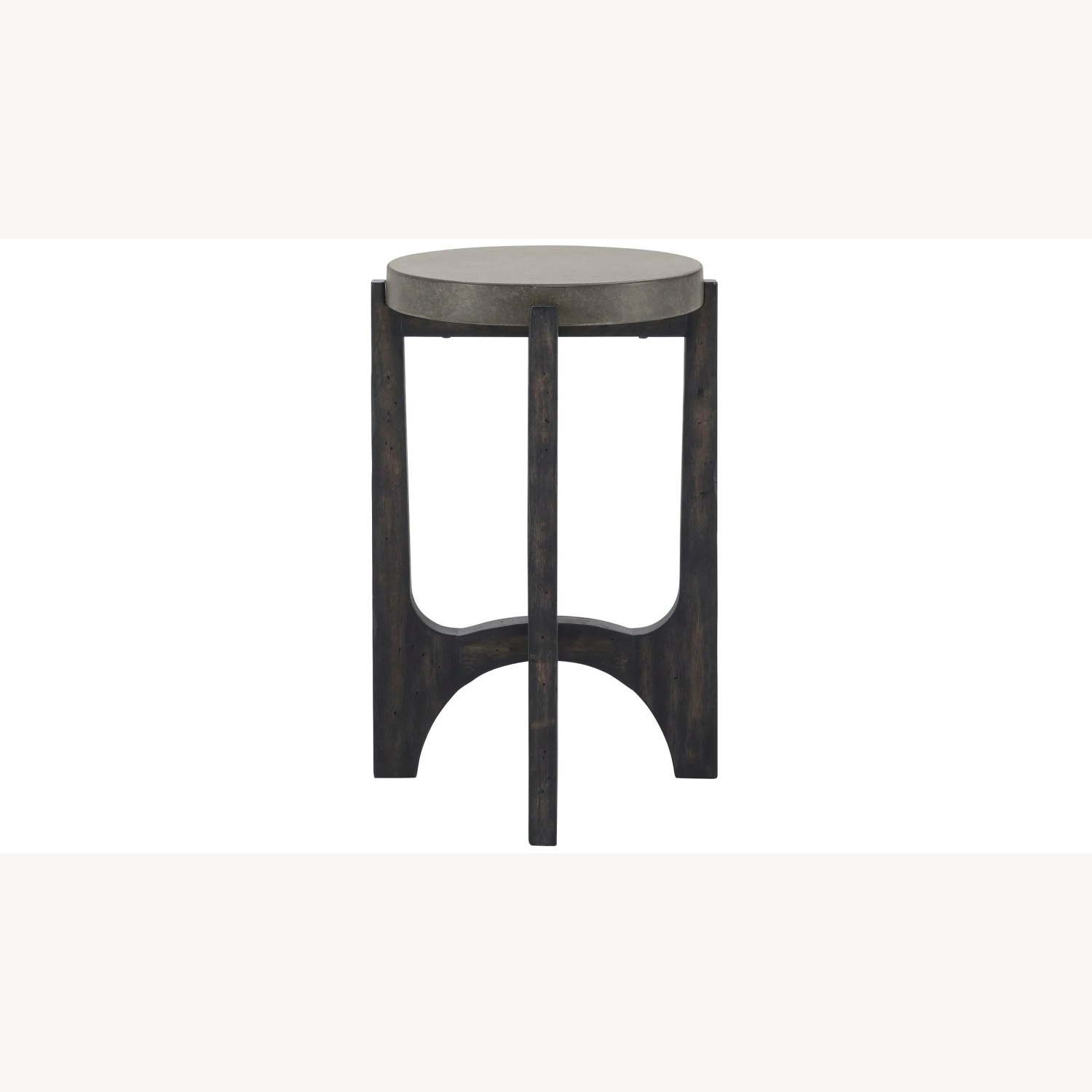 Raymour & Flanigan Gerald Round Chairside Table - image-5