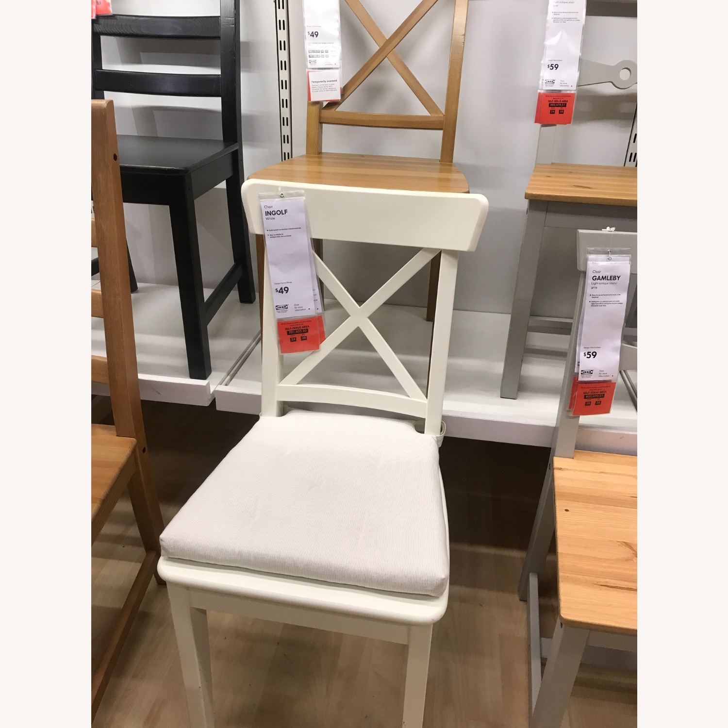 IKEA INGOLF Dinner Chair - image-3