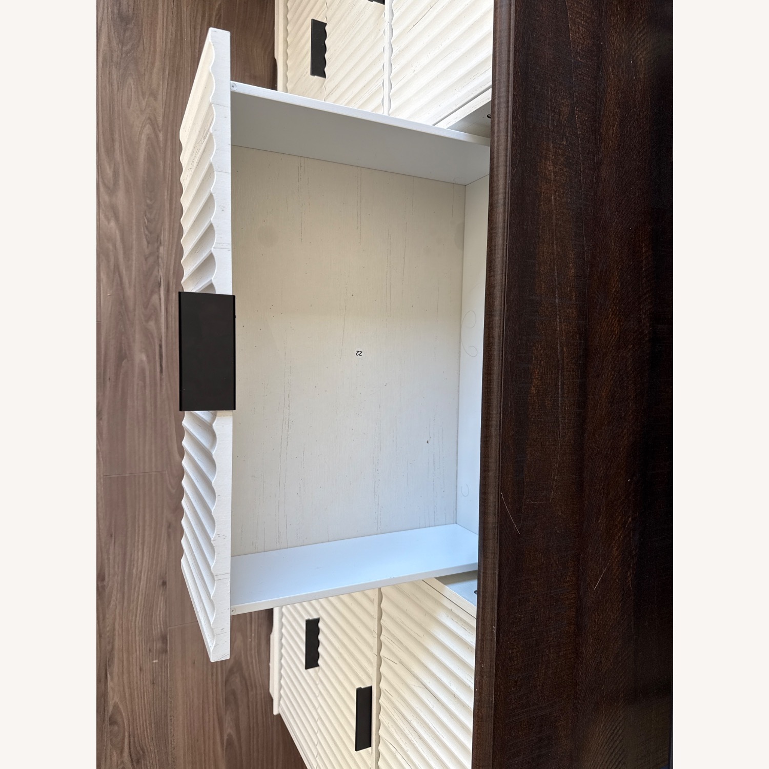 White Wood Dresser - image-3