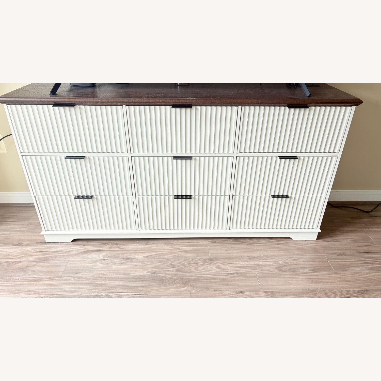 White Wood Dresser - image-1