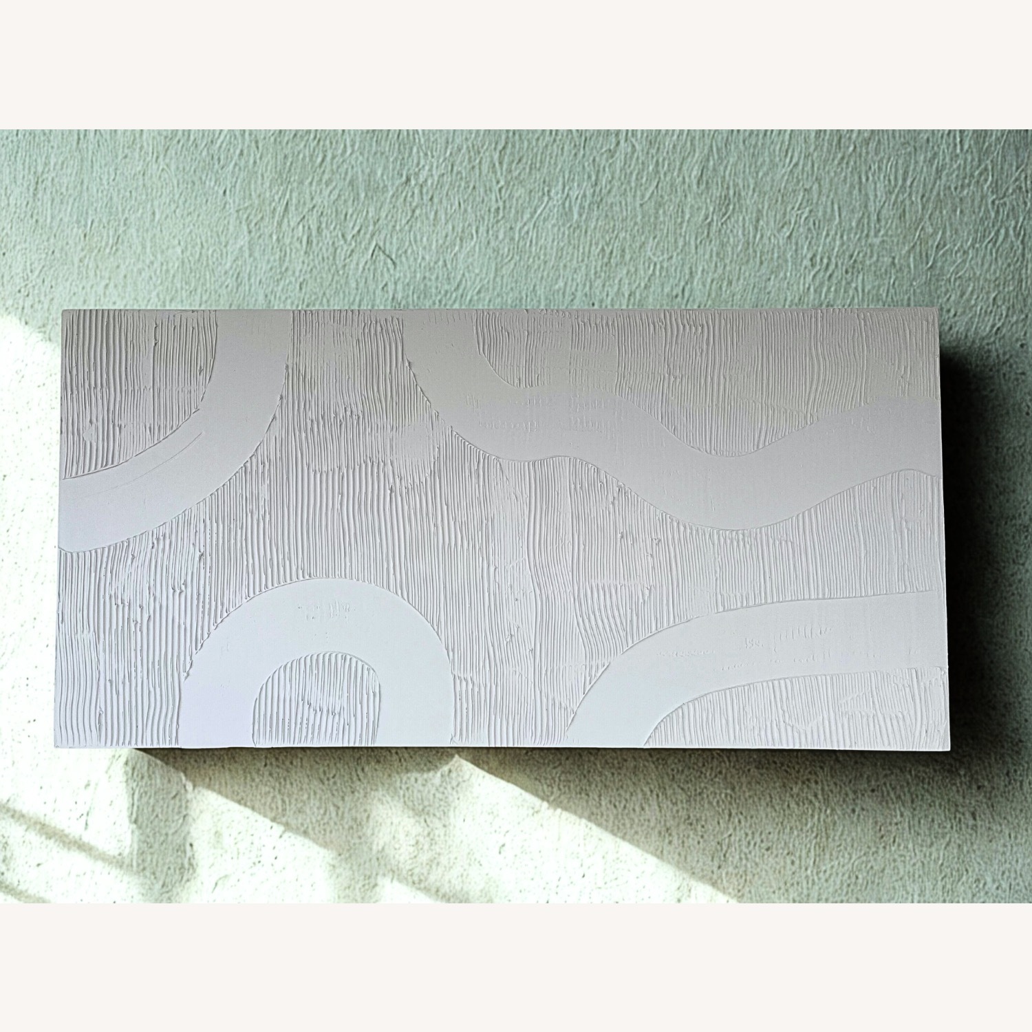 Chic Modern Cream Painting on Canvas  - image-1