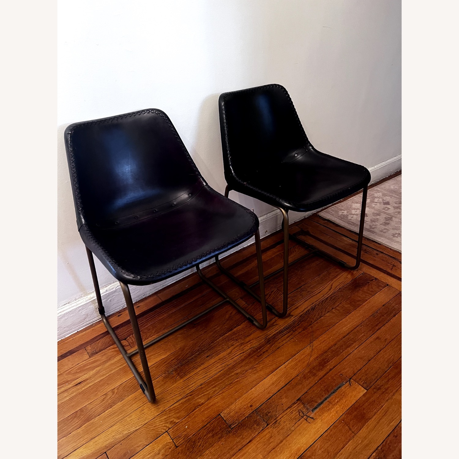 West Elm Roadhouse Black Dining Chairs - image-3