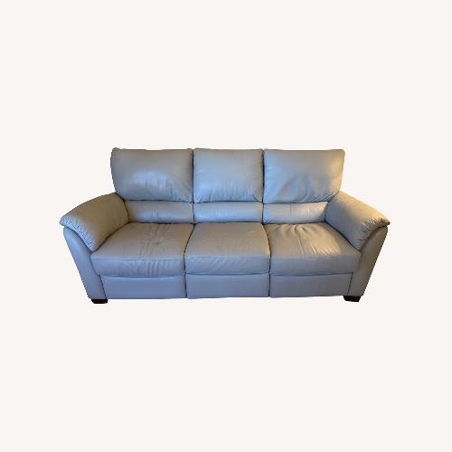 Used Natuzzi Light Gray 3+ Seater Sofa for sale on AptDeco