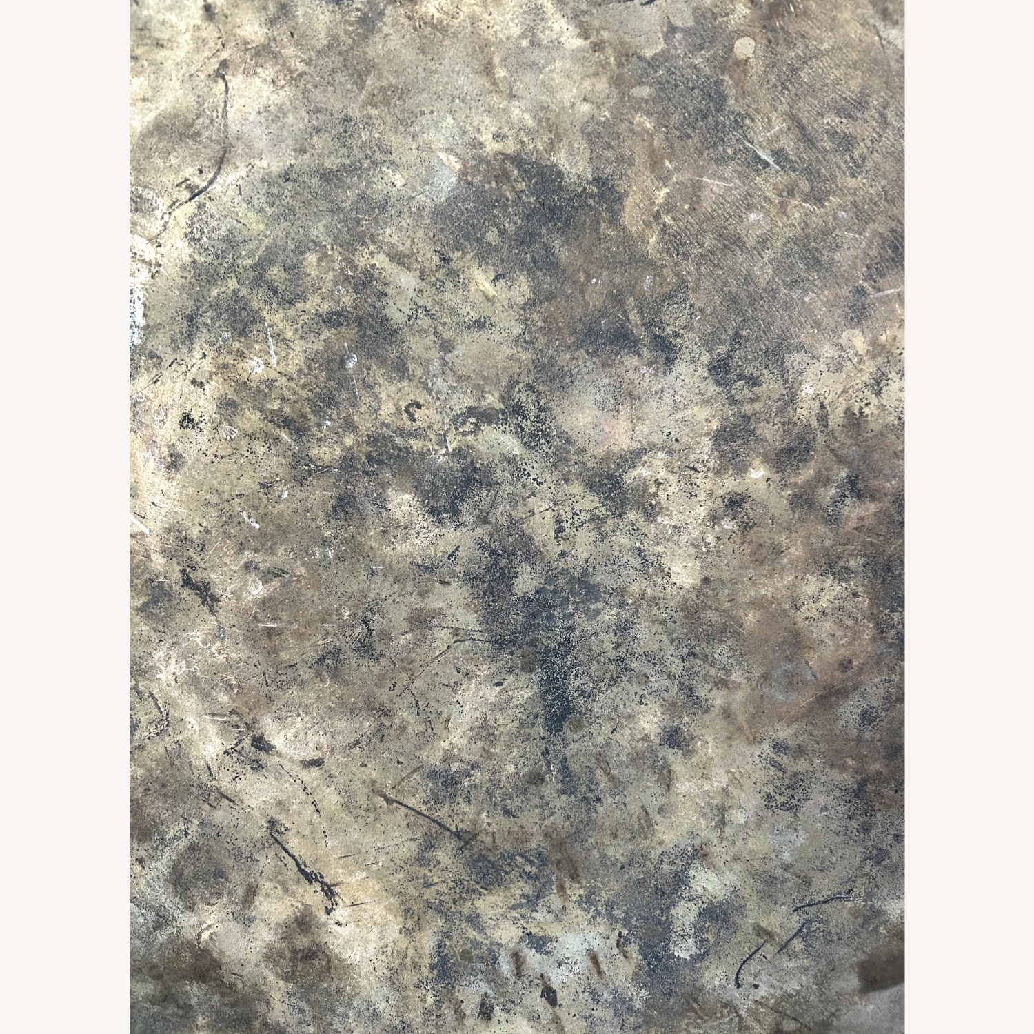 Antique Light Brown Metal Wall Art - image-3