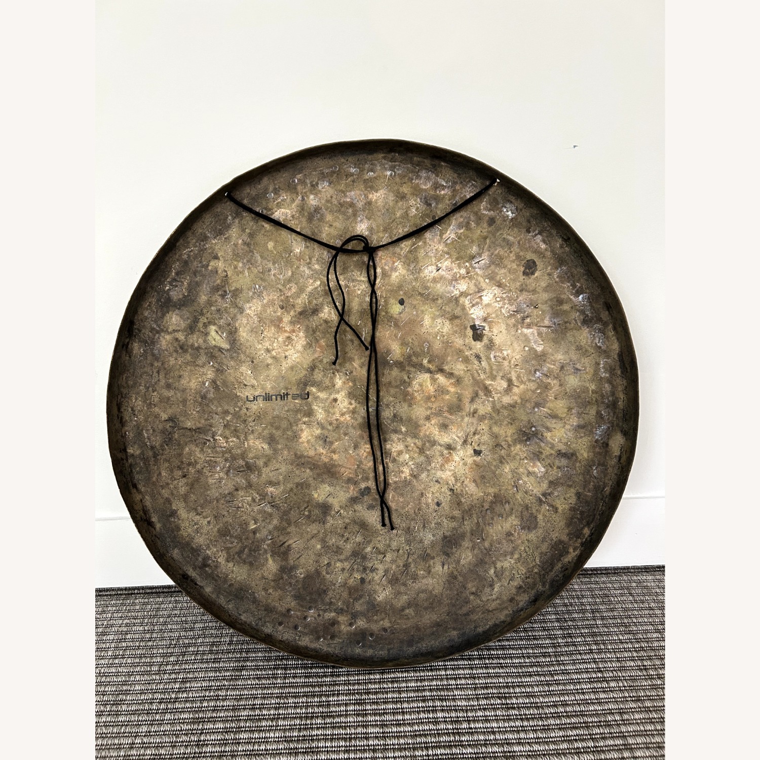 Antique Light Brown Metal Wall Art - image-2