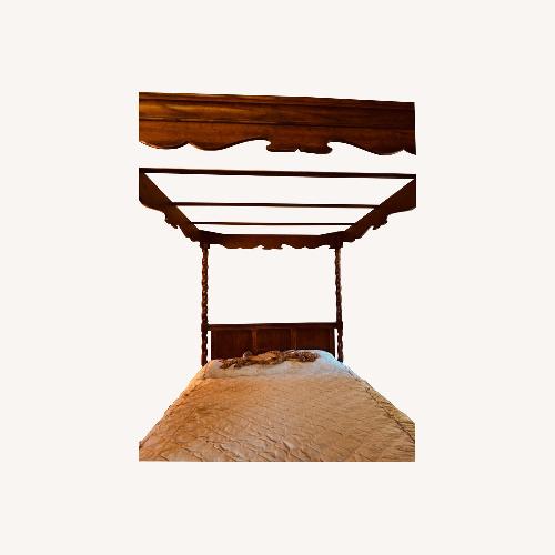 Used Henredon Four-Poster Canopy Bed for sale on AptDeco