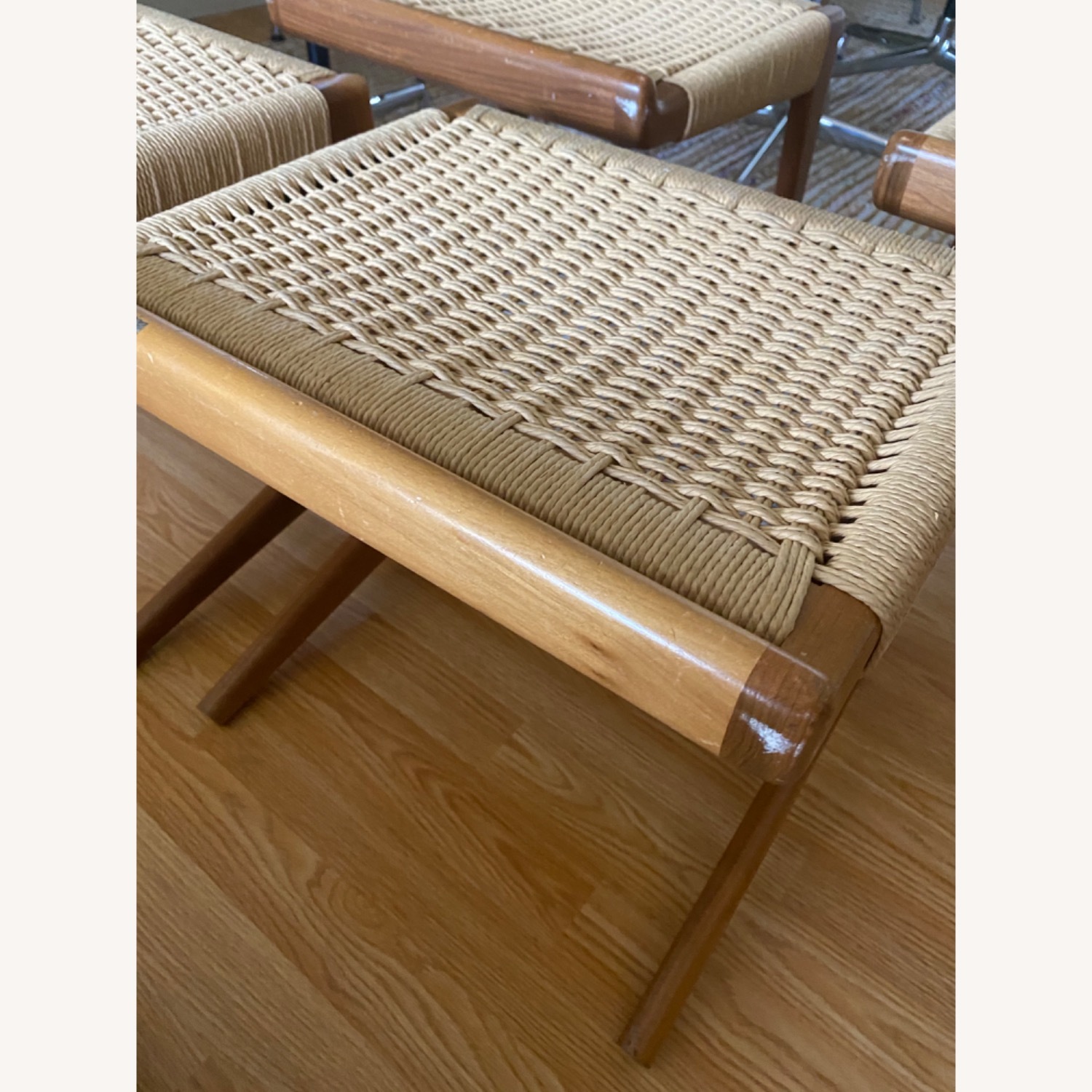 Natural Wood Stools - image-3