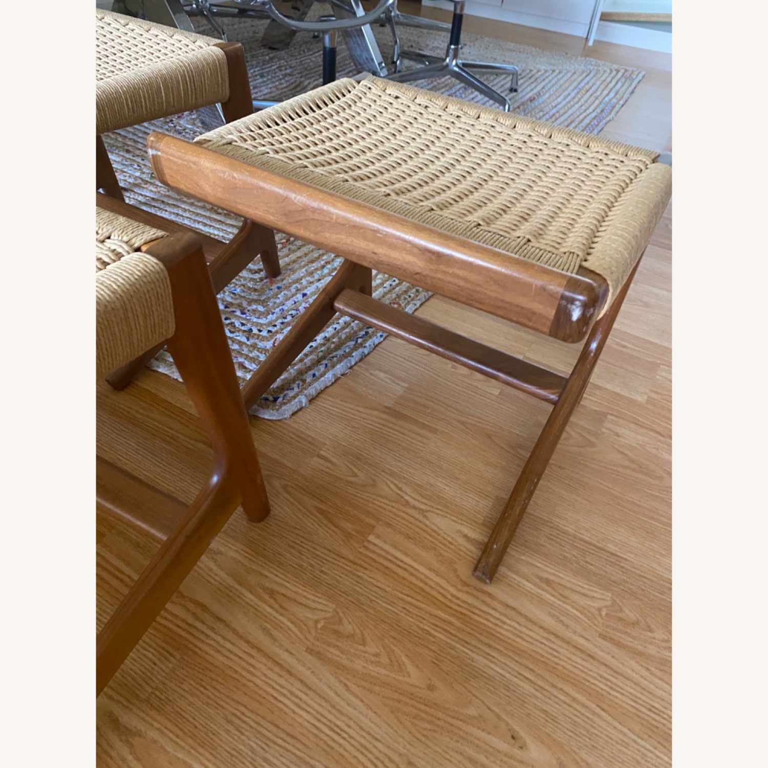 Natural Wood Stools - image-2