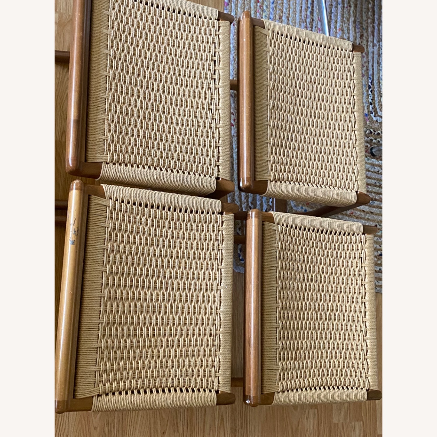 Natural Wood Stools - image-9