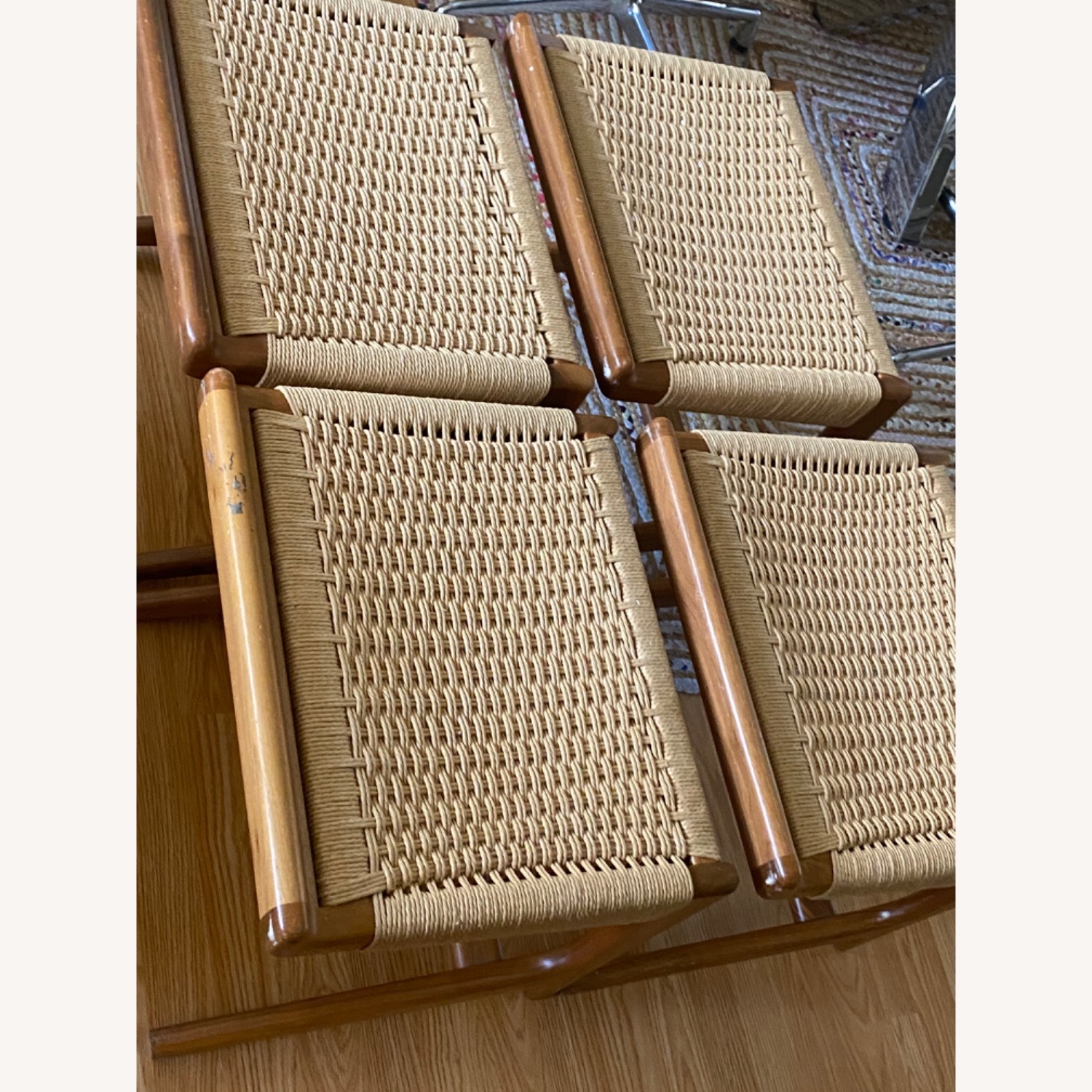 Natural Wood Stools - image-8