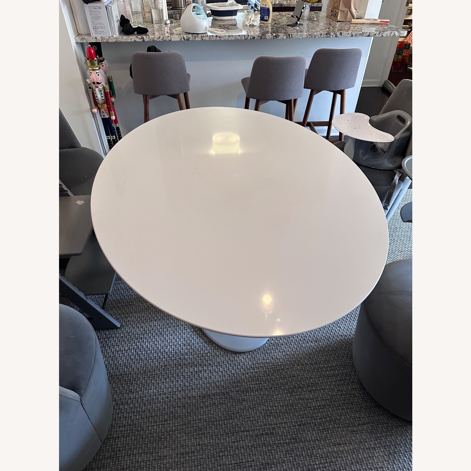 France and Son Quartz Tulip Dining Table - image-15