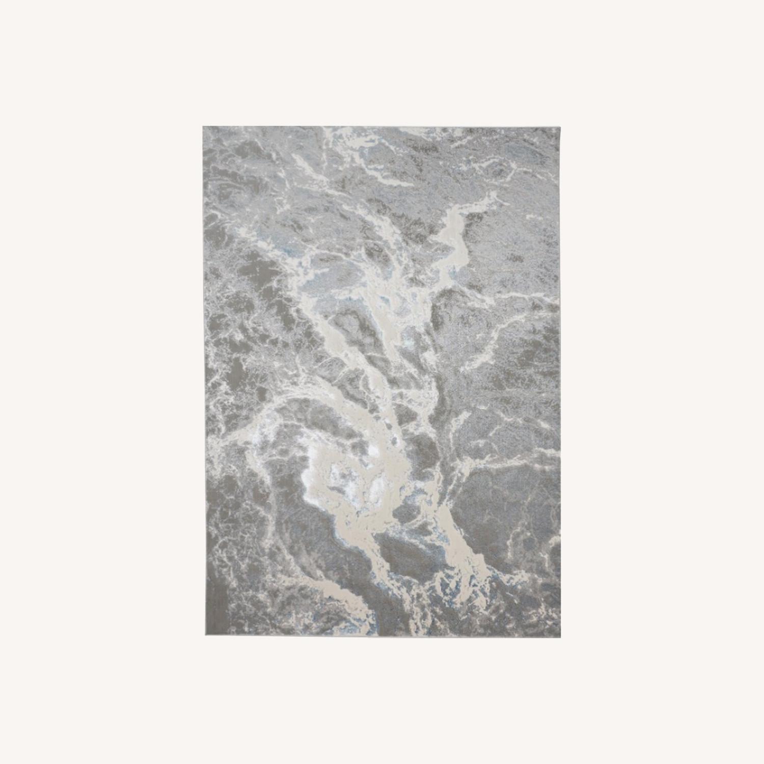 Light Gray Area Rug 6' x 9' - image-0