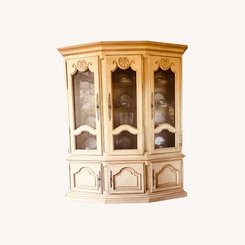 Used Vintage/Antique Large White Breakfront for sale on AptDeco