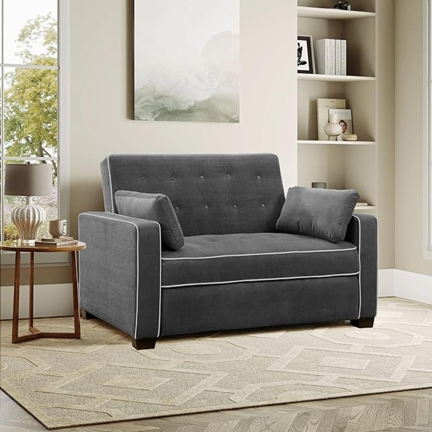 Serta Convertible Sofa - image-5