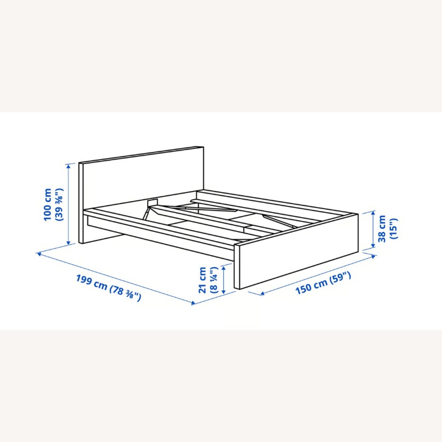 IKEA Malm Full Bed  - image-2