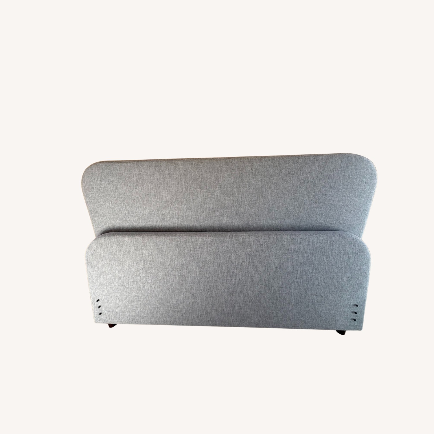 Arhaus Upholstered King Bed – Grey Weave - image-7