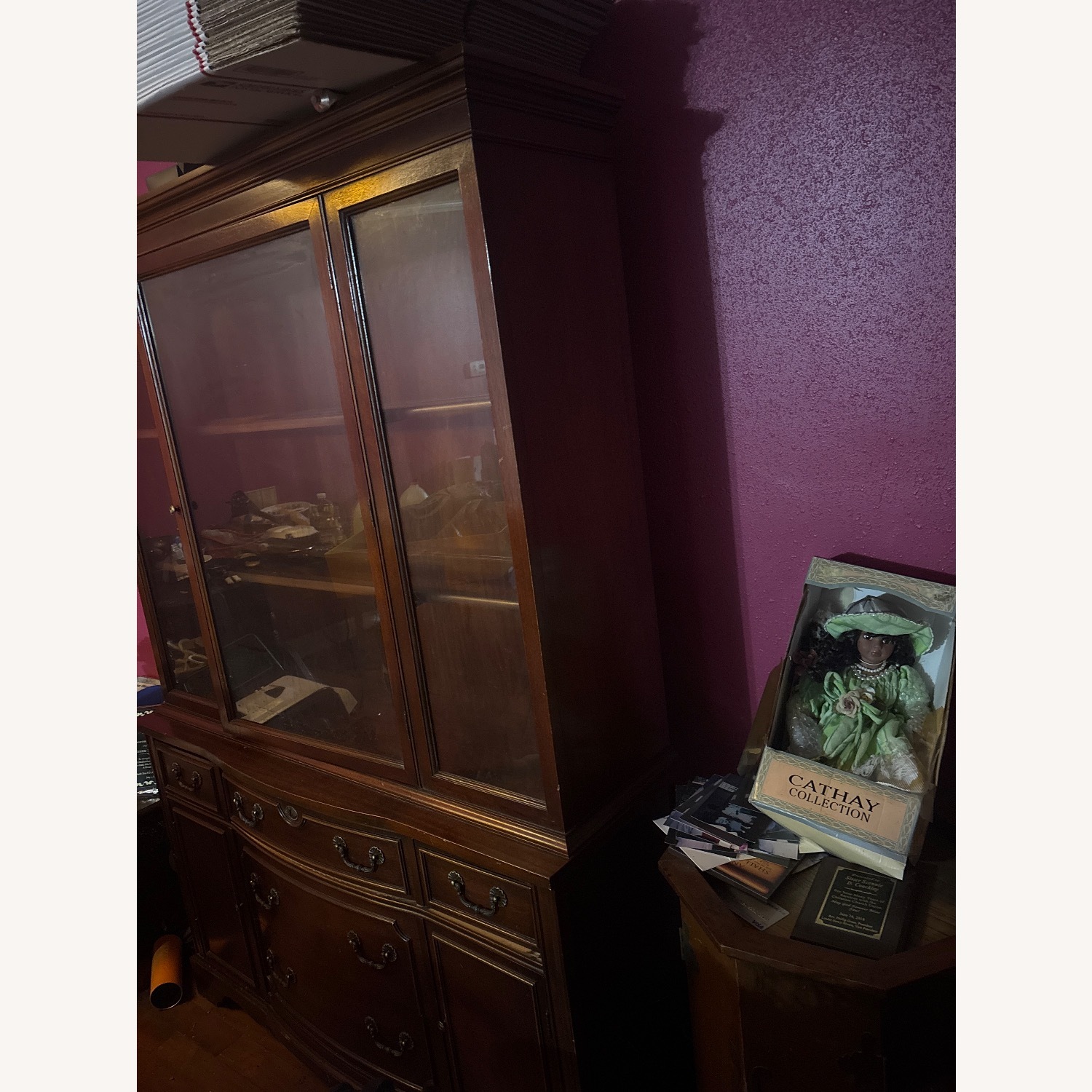 Antique Bookcase - image-3