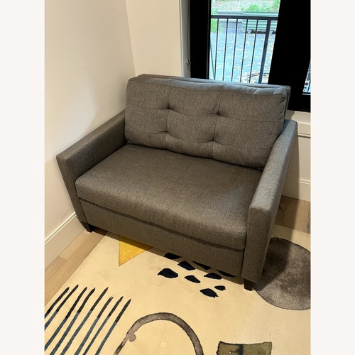 Used Crate & Barrel Karnes Twin Sleeper Loveseat for sale on AptDeco