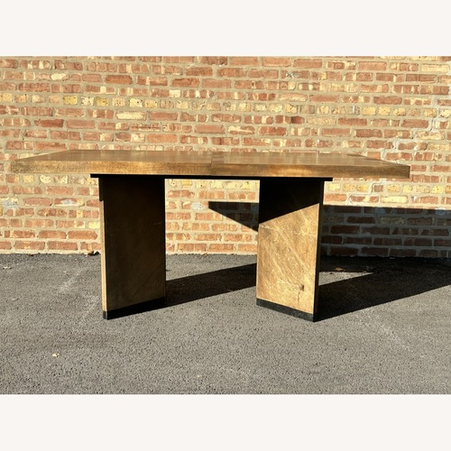 Used Lane Furniture Staccato Dark Brown Wood Dining Table for sale on AptDeco