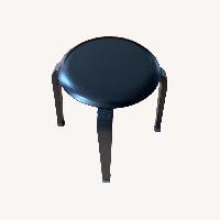 Safavieh Luella Stackable Stool Black Wood Stool