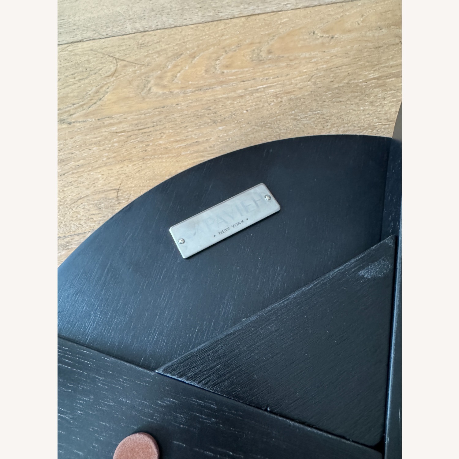 Safavieh Luella Stackable Stool Black Wood Stool - image-5