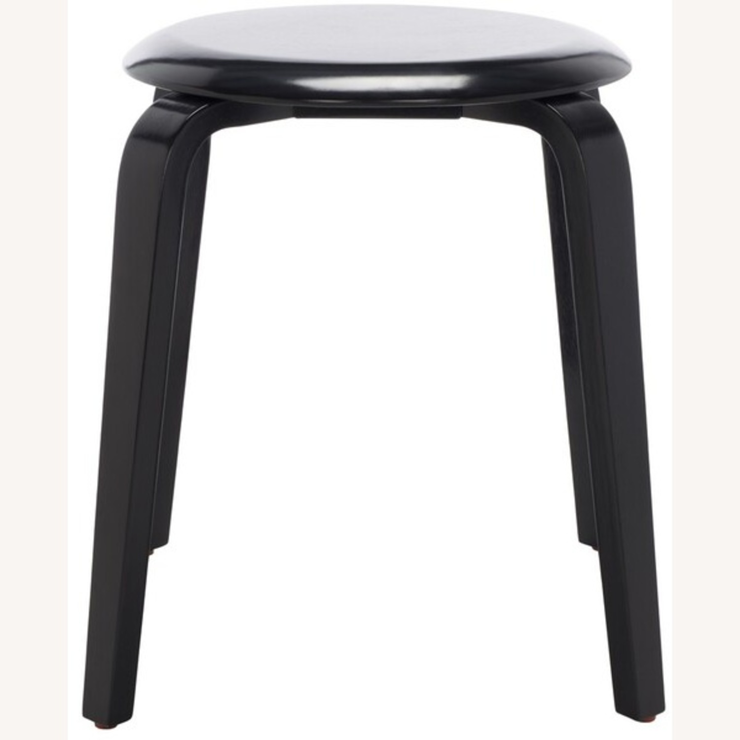Safavieh Luella Stackable Stool Black Wood Stool - image-6