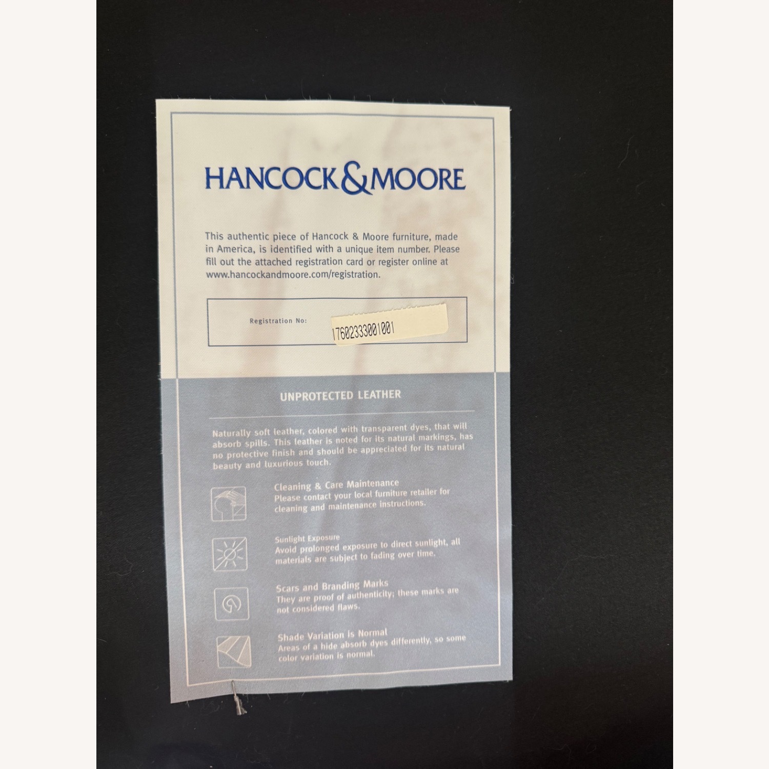 Hancock & Moore Fairbanks Tufted Ottoman - image-4