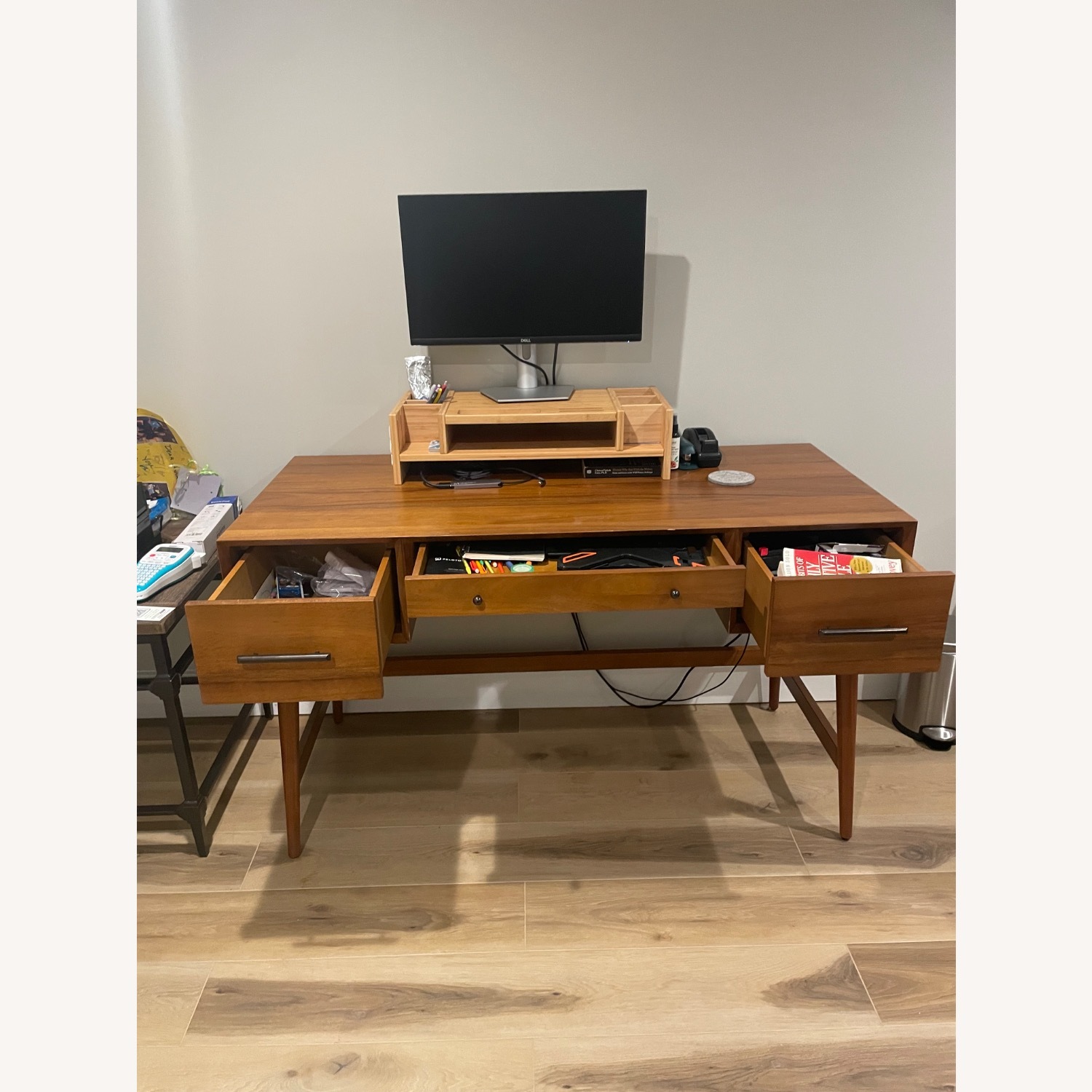 West Elm Mid-century Desk - image-5