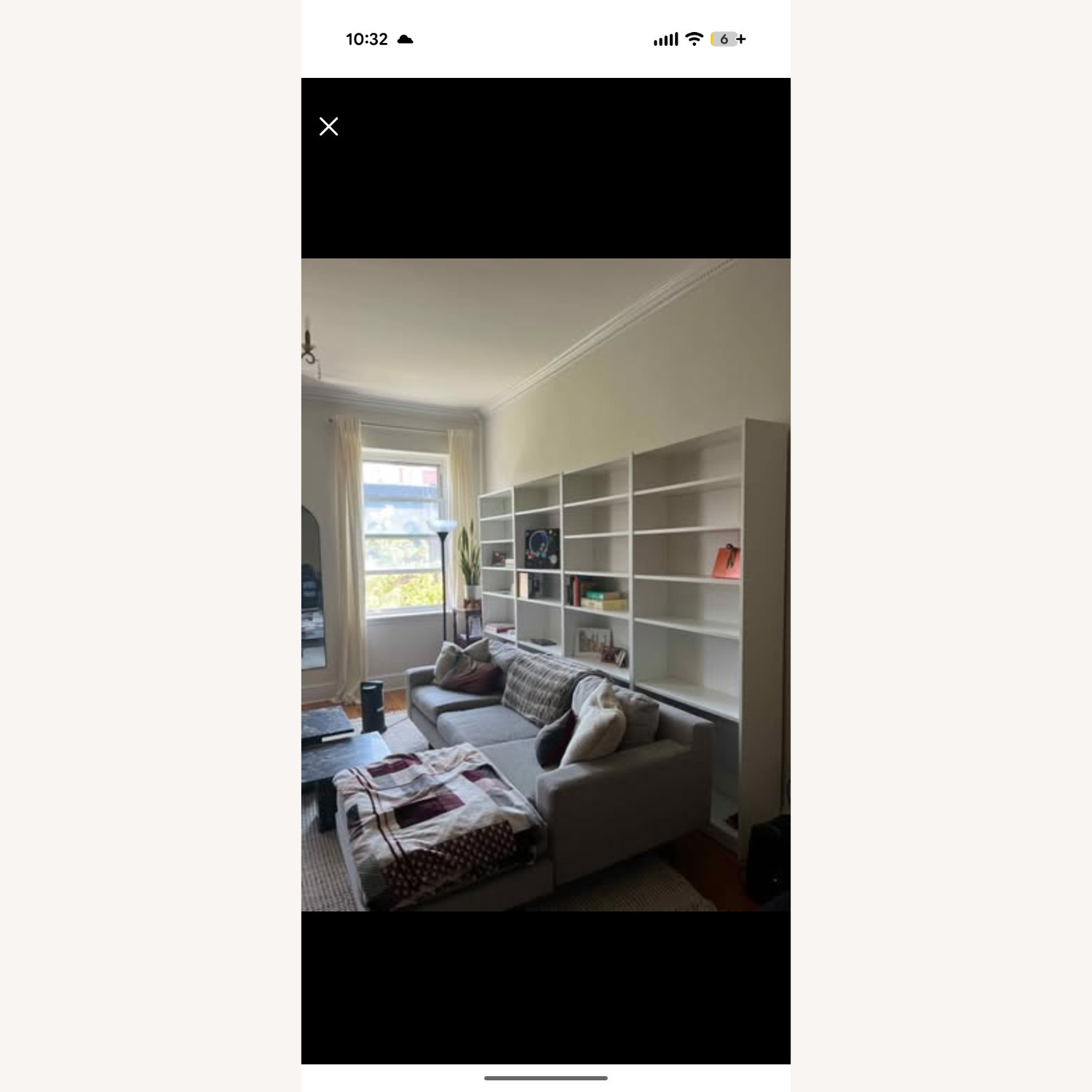 West Elm Light Gray Fabric 2 Piece Sectional - image-5