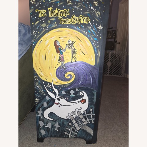 Used Black Wood Dresser for sale on AptDeco