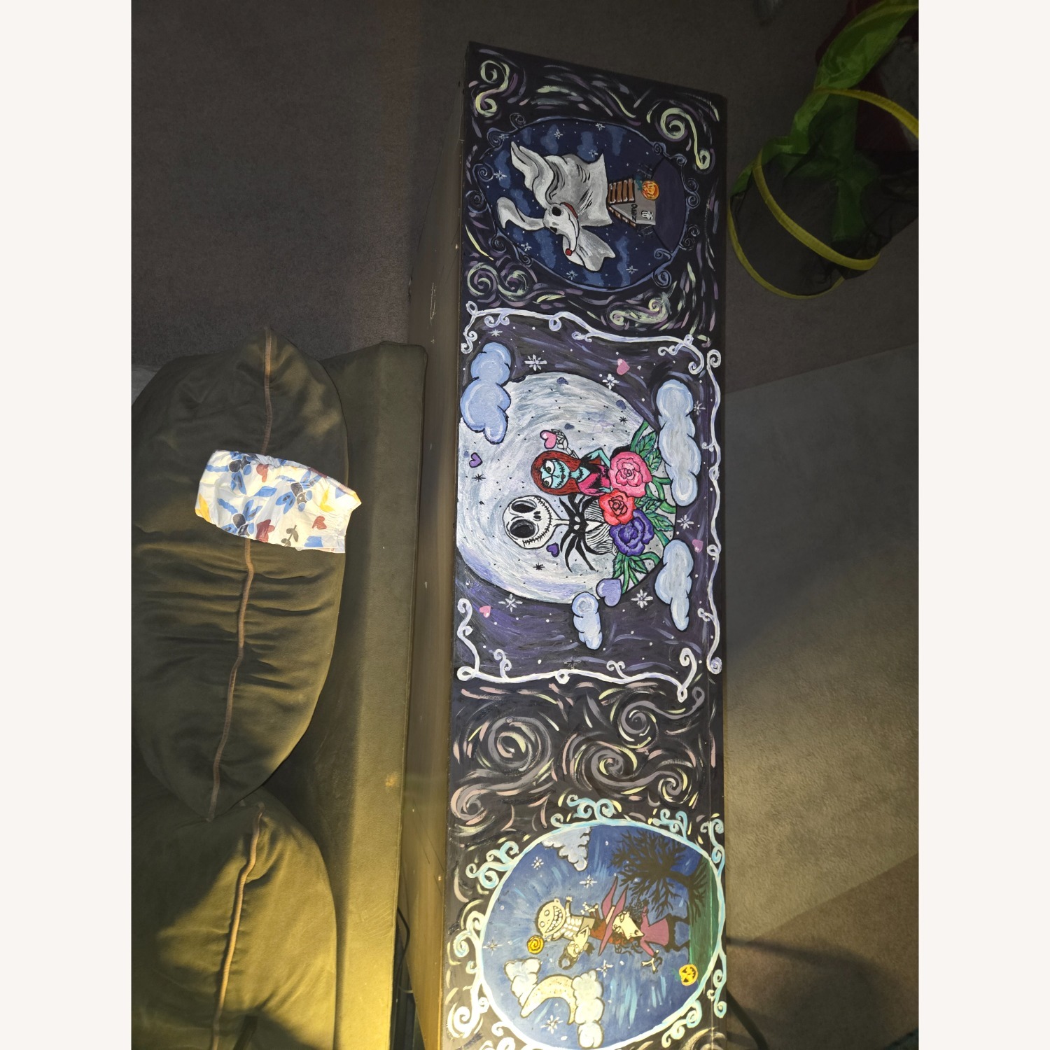 Black Wood Dresser - image-4