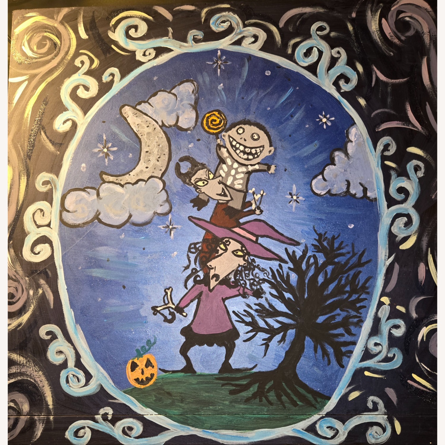 Black Wood Dresser - image-5