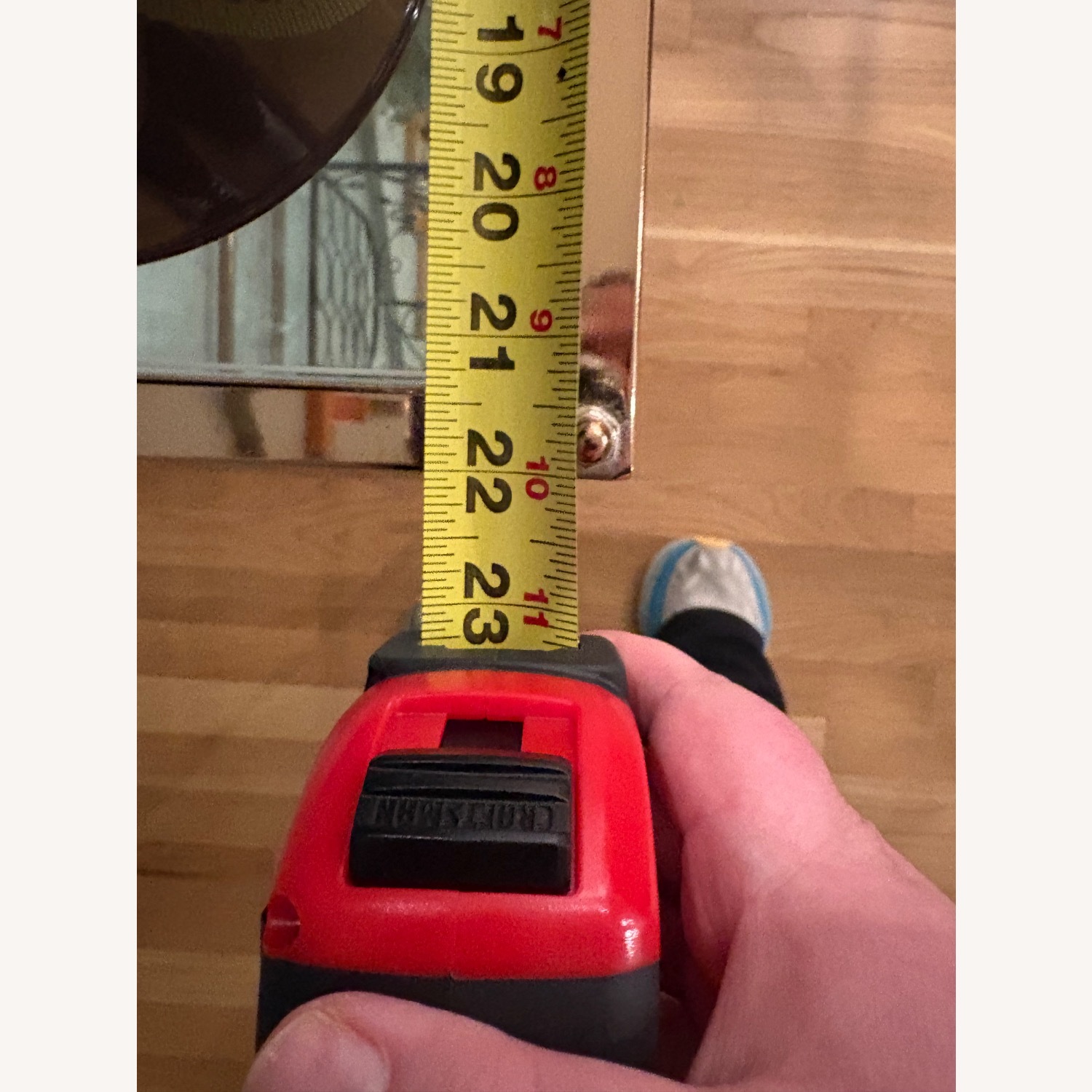 Wayfair Gold Glass Side Table - image-3