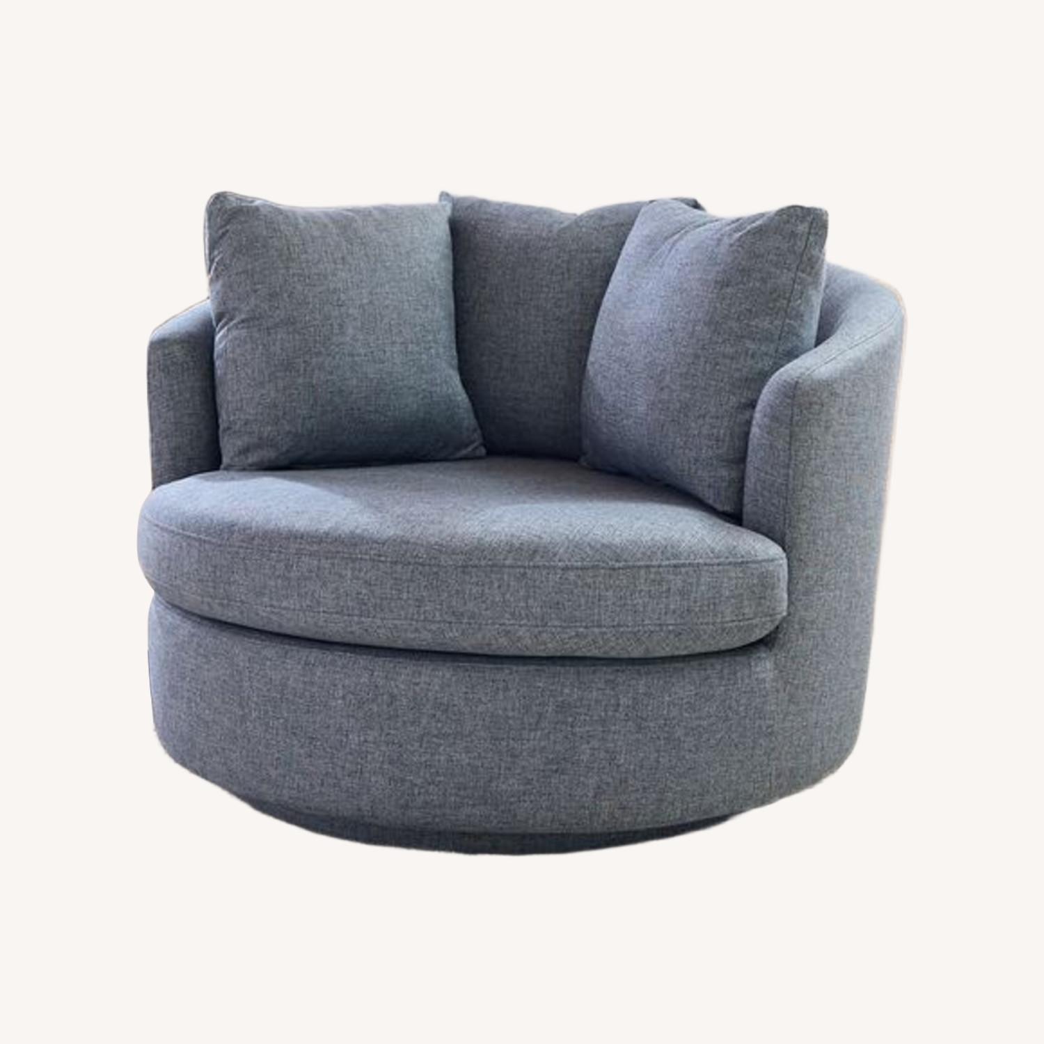 West Elm Viv Grand Swivel Chair - image-0