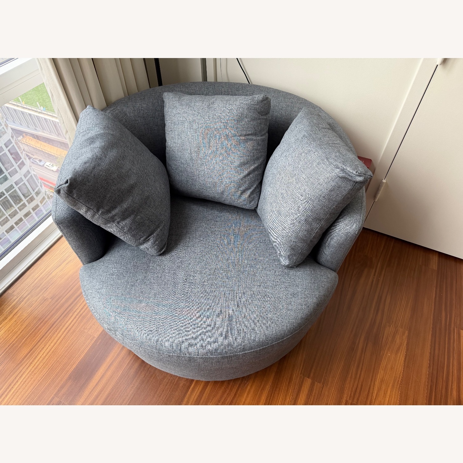 West Elm Viv Grand Swivel Chair - image-2