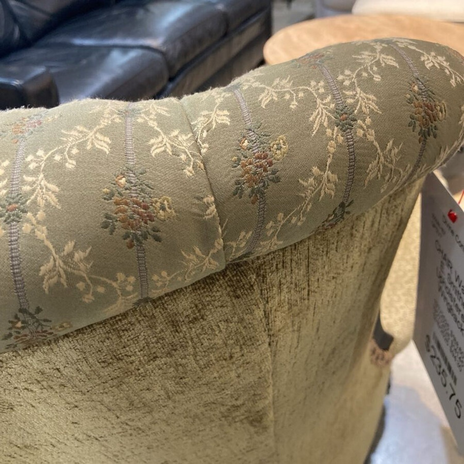 Walter E. Smithe Upholstered Wingback Chair - image-11