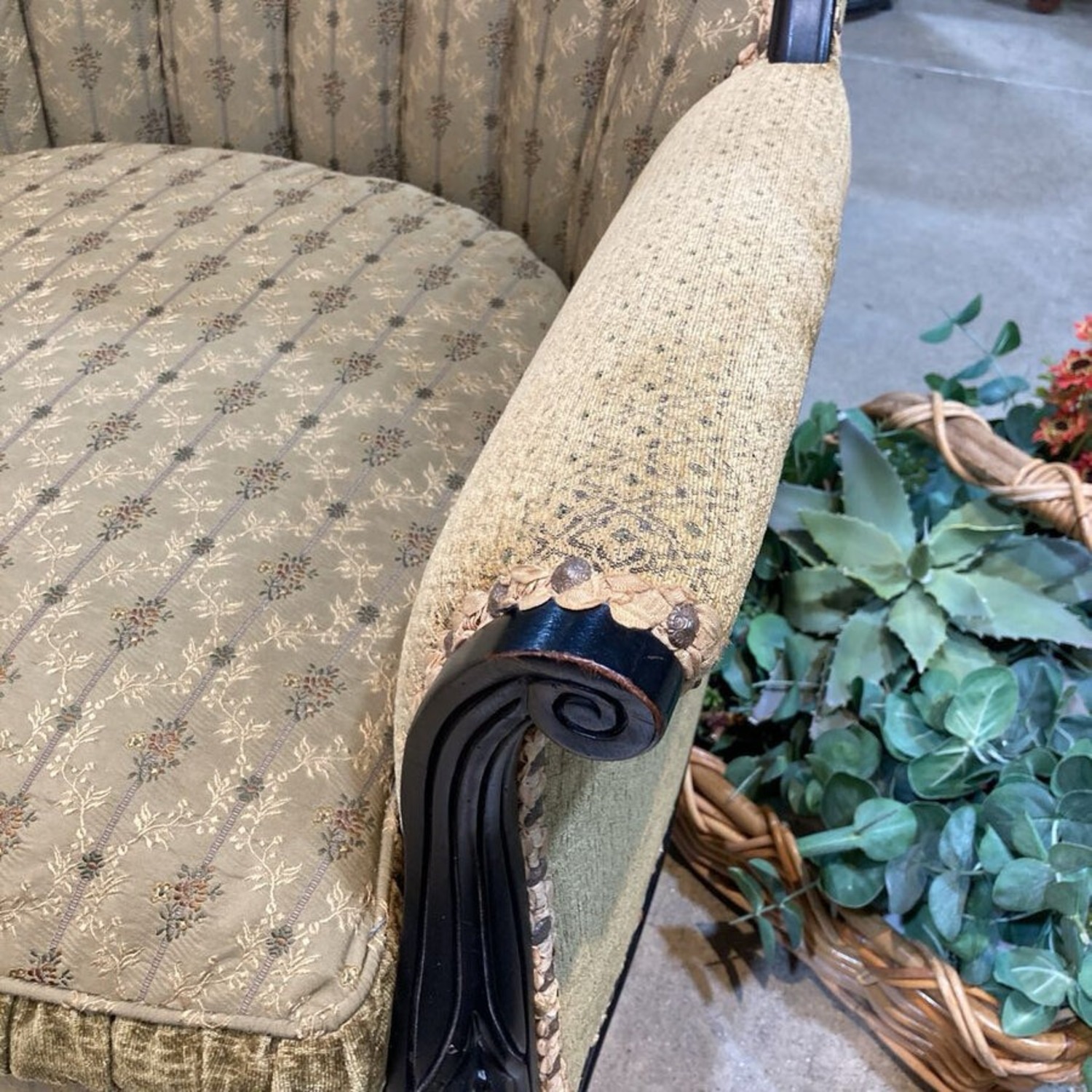 Walter E. Smithe Upholstered Wingback Chair - image-6