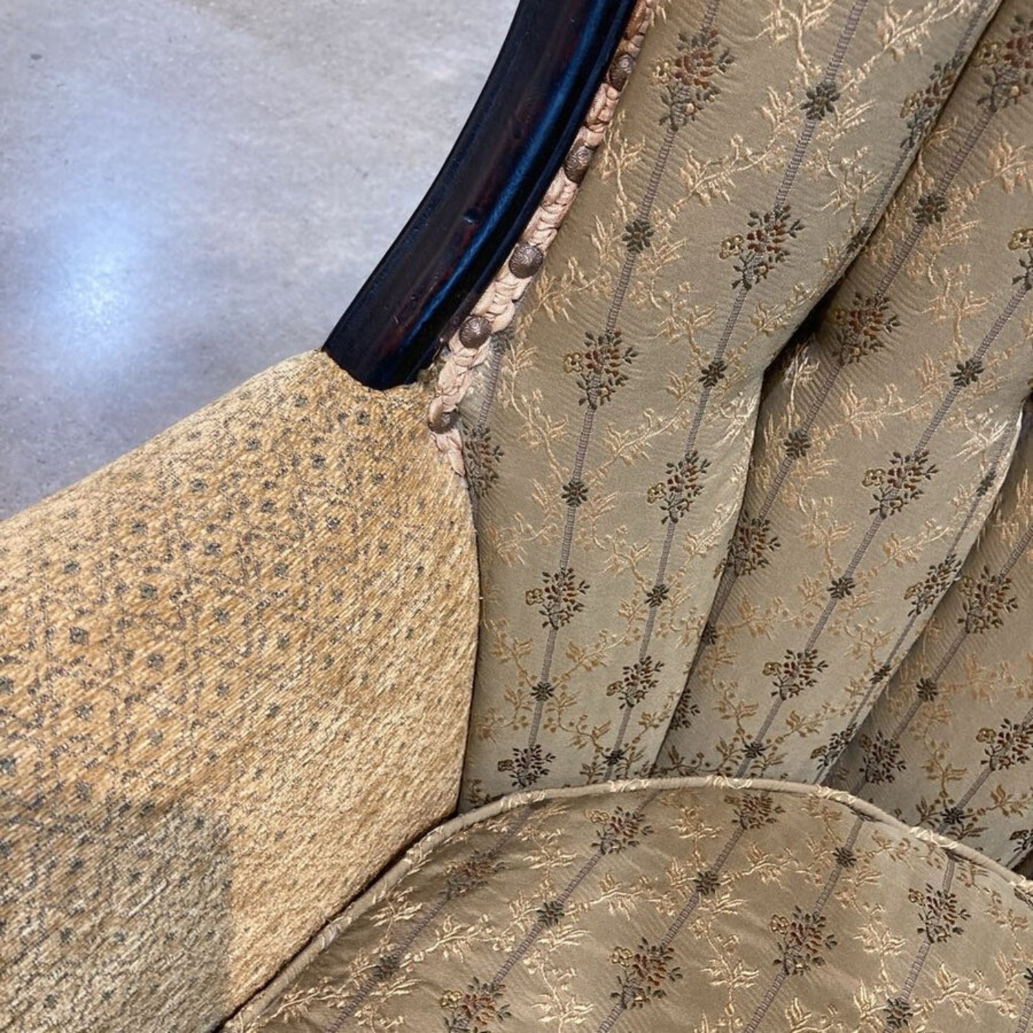 Walter E. Smithe Upholstered Wingback Chair - image-9