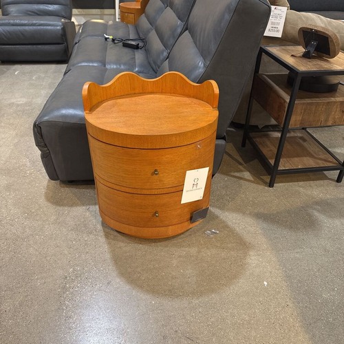 Used Lulu and Georgia Ripple 2-Drawer Nightstand for sale on AptDeco