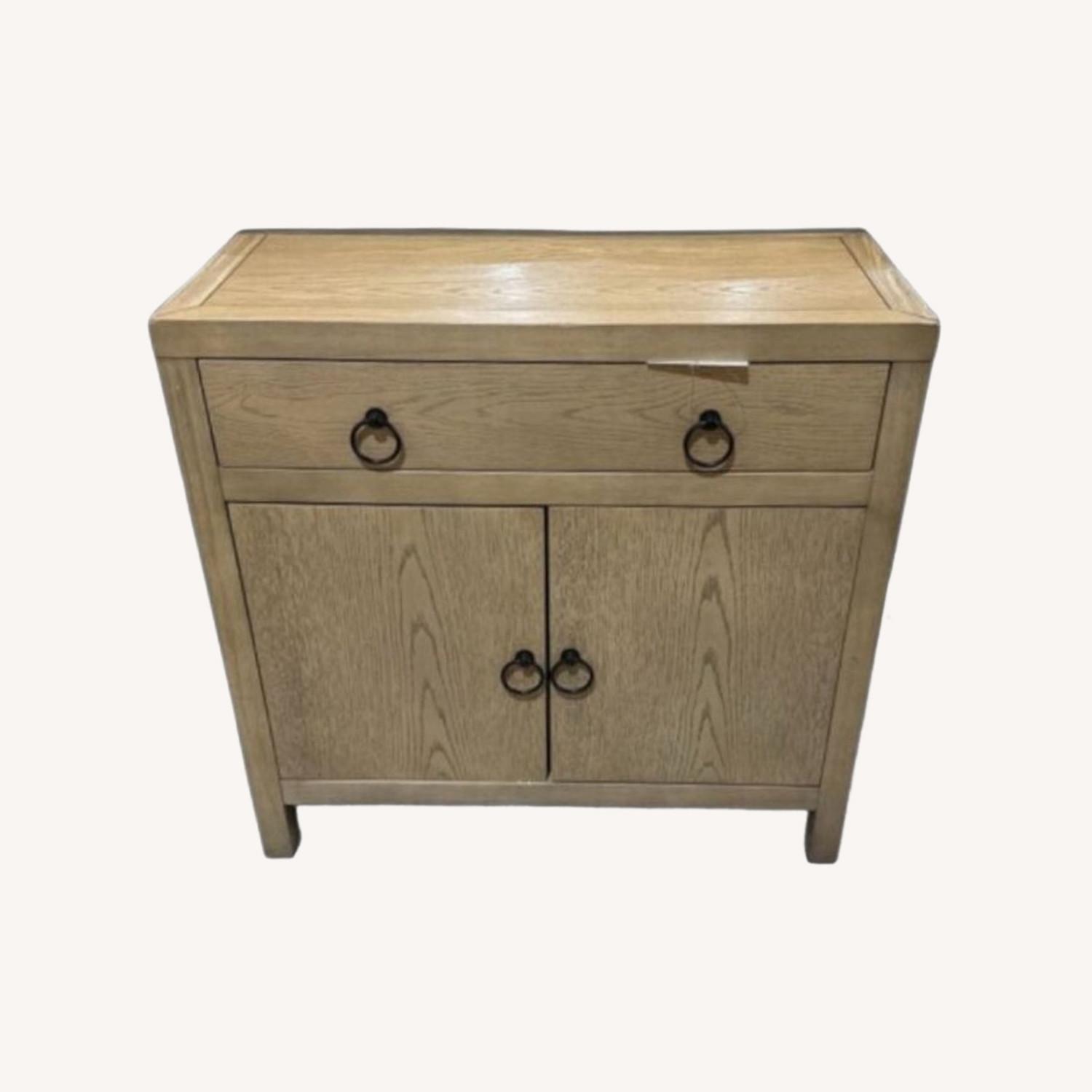 Celine 1-Drawer Accent Cabinet Light Brown - image-0