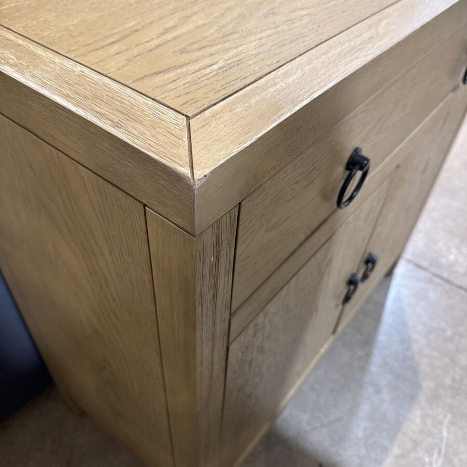 Celine 1-Drawer Accent Cabinet Light Brown - image-8