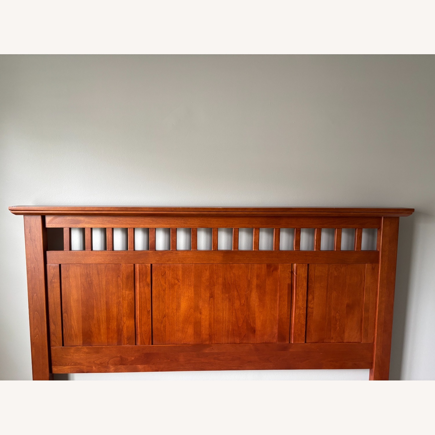 Pine Wood Queen Size Bed Frame - image-3