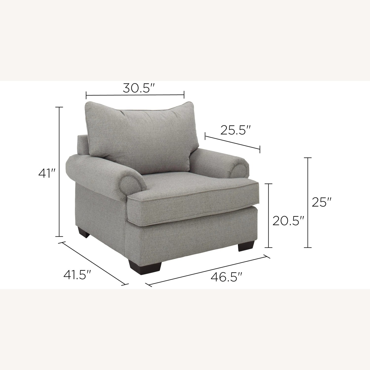 Raymour & Flanigan Caldwell Living Room Chair - image-3