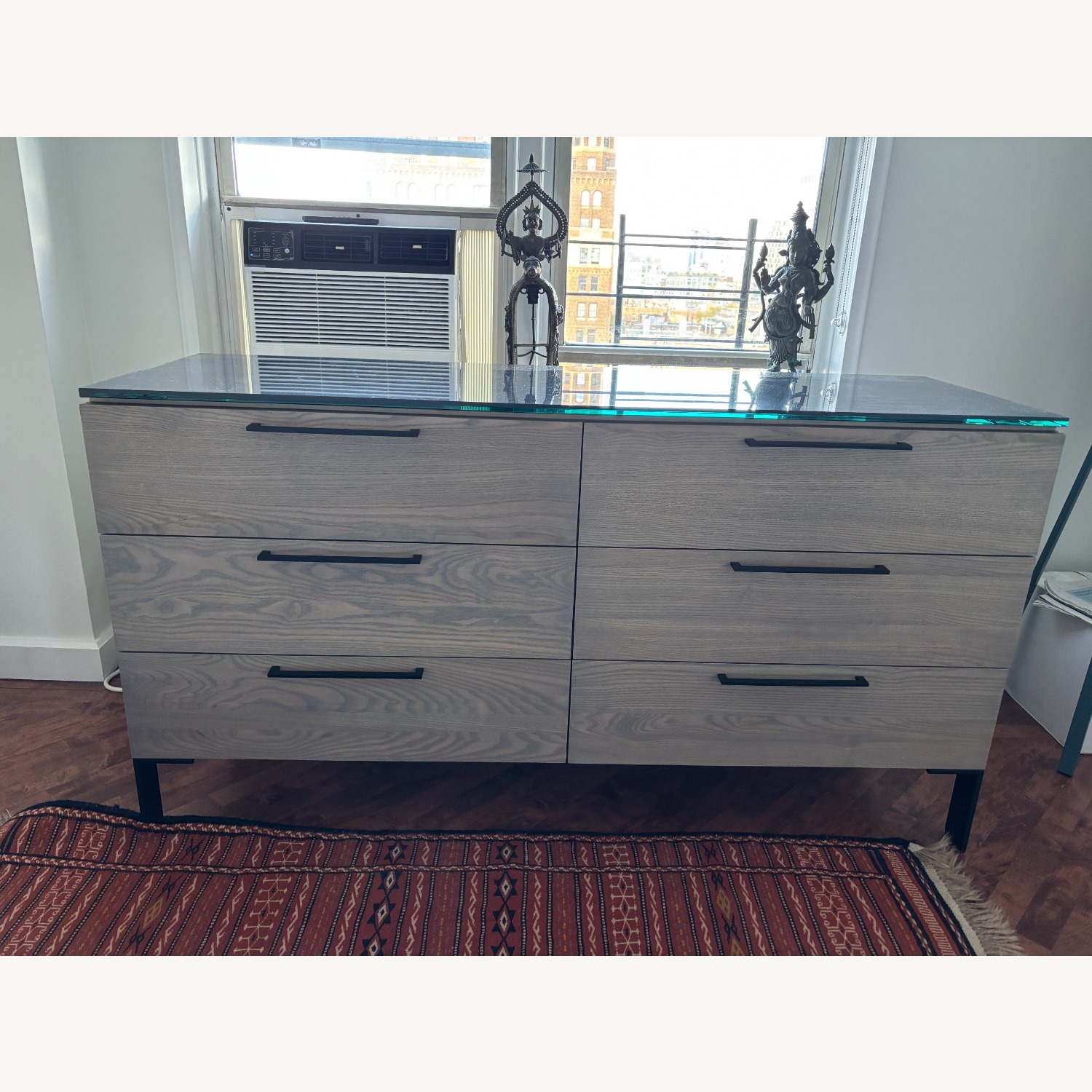 Room & Board Dark Gray Wood Dresser - image-1
