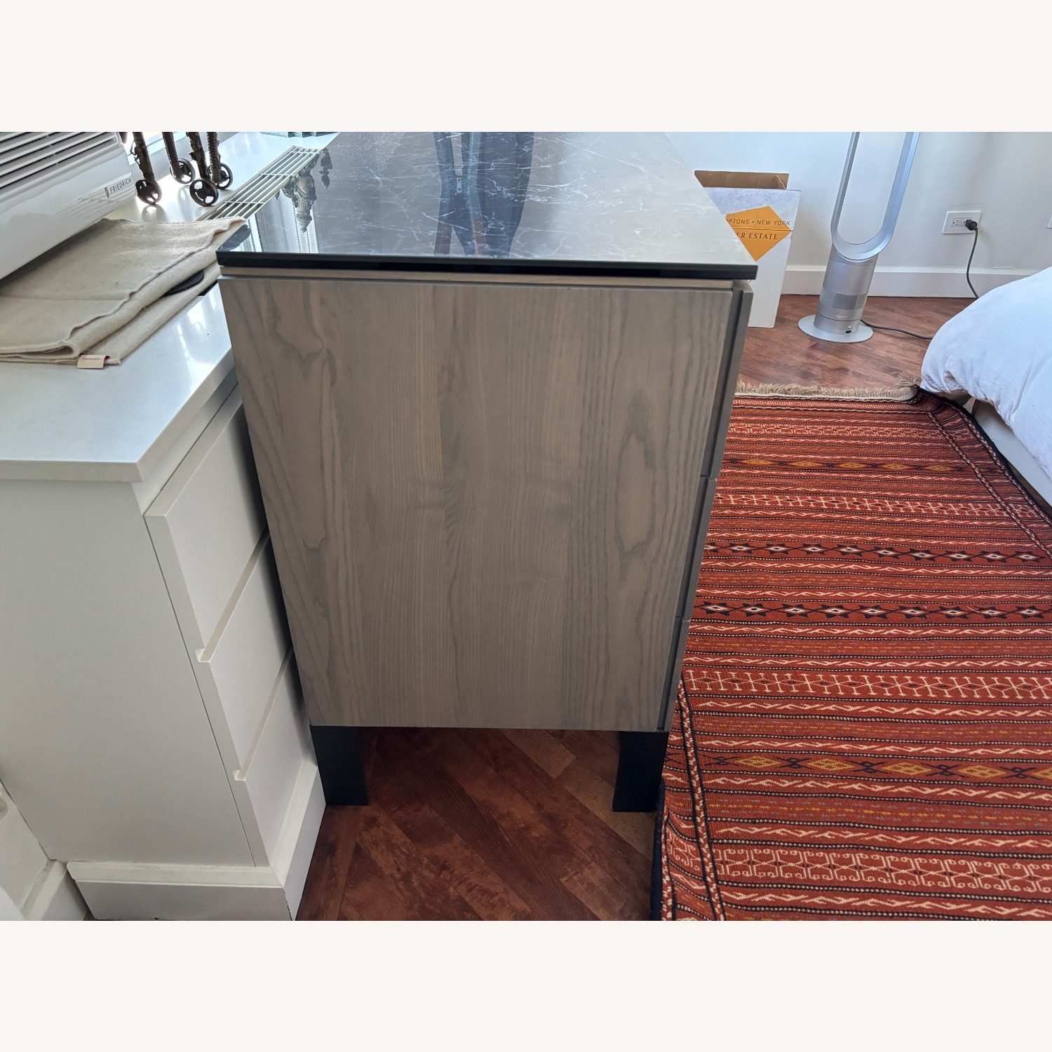 Room & Board Dark Gray Wood Dresser - image-2