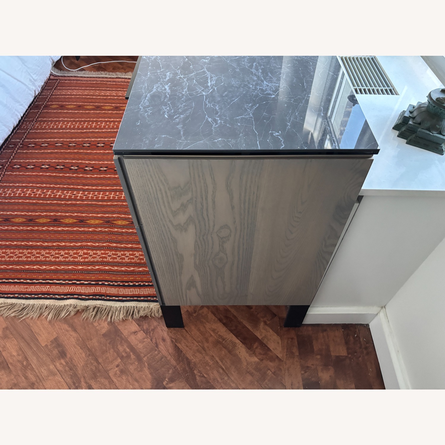 Room & Board Dark Gray Wood Dresser - image-3