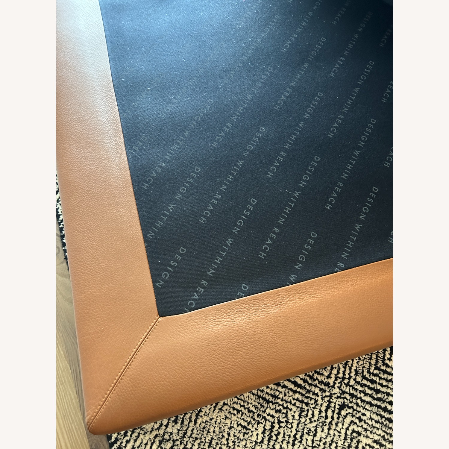 Design Within Reach Como Light Brown Chaise Lounge - image-3