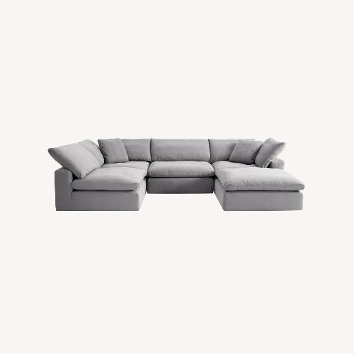 Used Bob's Dream Gray 131 Modular Sectional for sale on AptDeco