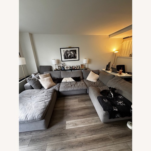 Used Bob's Dream Gray 131 Modular Sectional for sale on AptDeco